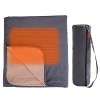 LakeForest"Electric Heated Throw Blanket, Full Body Shawl, 3 Heat Levels, Waterproof, Washable, 2H Auto-Off"Grey&Khaki - 3 of 4