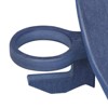 TIRAMISUBEST All-Weather Adirondack Chair - Outdoor Folding Patio Chair for Deck, Backyard & Garden, Durable HDPE Fire Pit Chair (Navy Blue) - 2 of 4