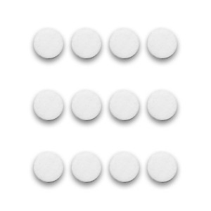 Nispira Disposable Replacement Filters Compatible with Omron Healthcare Filters 1/2" NE-C18 NE-C25 C30FL 9930, 12 Pack - 1 of 1