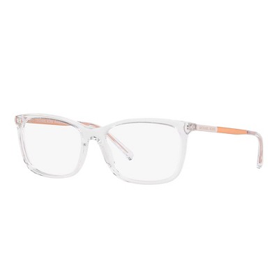 Michael Kors MK 4030 3998 Womens Rectangle Eyeglasses Clear 52mm