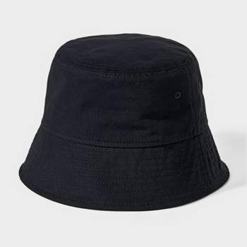 Men's Cotton Bucket Hat - Goodfellow & Co™ Black