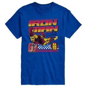 Men's - Marvel - Iron Man Racing Short Sleeve Graphic T-Shirt - 1 of 4