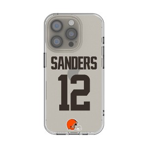 NFL Cleveland Browns Players Game Tactic Clear Cell Phone Case for Apple iPhone - 1 of 4