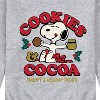 Men's - Peanuts - Snoopy Winter Fun Graphic Fleece Sweatshirt - 2 of 4
