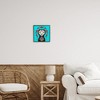 Stupell Industries Celebration of Life Cat Portrait Black Framed Giclee Art - 2 of 4