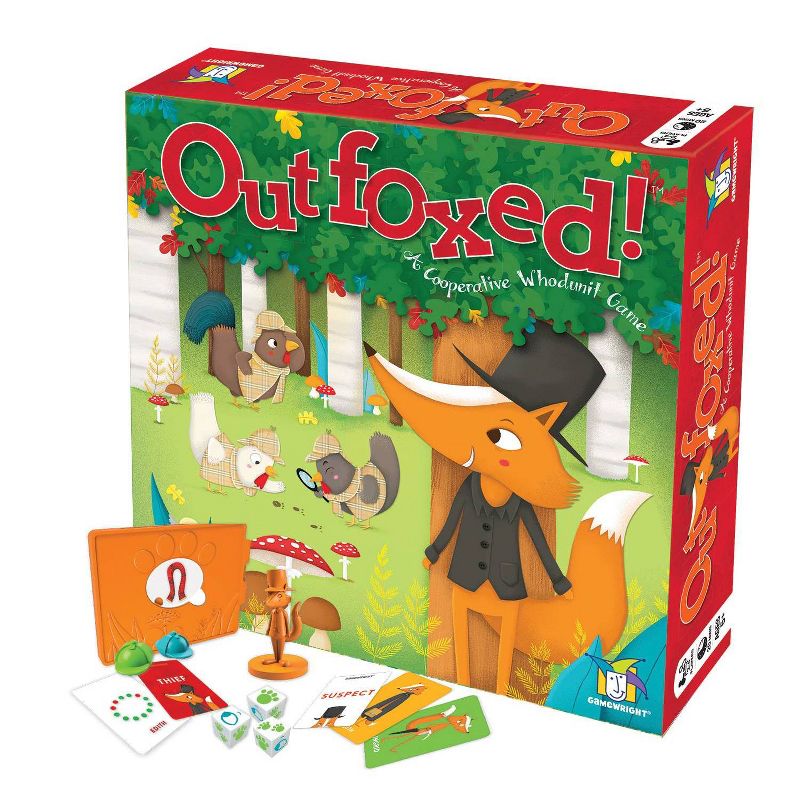 Outfoxed! A Cooperative Whodunit Game, 3 of 5