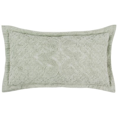 Ashton Collection 100% Cotton Soft & Breathable Chenille Tufted Medallion Design Pillow Shams, Luxurious All-Season, Machine Washable – Better Trends