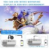 ELEPHAS Projector with WiFi and Bluetooth, Mini Movie Projector Supports 1080P Synchronize Smartphone Screen by WiFi/USB Cable for Home Entertainment - 2 of 4