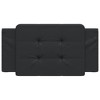 vidaXL Headboard Cushion Hanging Upholstered Pillow Back Bedroom Faux Leather - Black 39.4" - 4 of 4