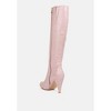 Rum Rolls Calf Croc Boots Women - 3 of 4