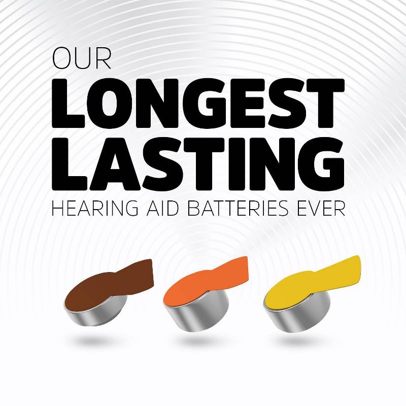 Energizer Size 10 Hearing Aid Batteries - Yellow, 1 of 11