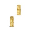 SHINE by Sterling Forever Three Row Bubble Hoop Earrings - 3 of 3