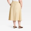 Women's Midi Skirt - A New Day™ Cream - 2 of 3