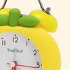 REGALWOVEN Plastic Battery Powered Silent Non-Ticking Alarm Clock 4.3"Lx 2.4"W x 5.5"H 1 Pc - 3 of 4
