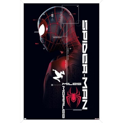 Trends International Marvel's Spider-man: Miles Morales - Miles Framed ...