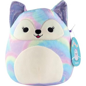 Squishmallow 8" Felexine The Rainbow Fox - Official Kellytoy Plush - Cute and Soft Fox Stuffed Animal Toy - Great Gift for Kids - 1 of 3