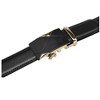 INSPIRE CHIC Men's Automatic Alloy Buckle Holeless Belt - 3 of 4
