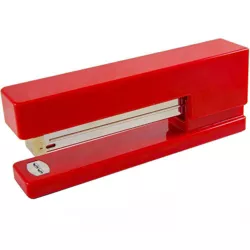 JAM Paper Modern Desk Stapler - Red