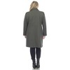 Plus Size Classic Walker Coat-White Mark - image 3 of 4