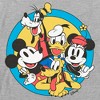 Men's Mickey & Friends Retro Buddies Long Sleeve Shirt - image 2 of 4