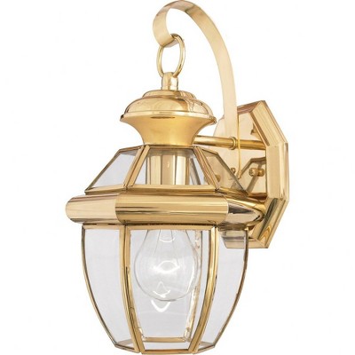 Quoizel Lighting Newbury 1 - Light Sconce in  Polished Brass