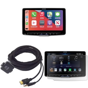 Alpine Halo9 iLX-F509, KCU-315UH USB / HDMI Extension Cable & KAE