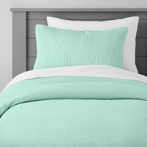 Seersucker Kids' Duvet Cover - Pillowfort™ - 1 of 3