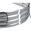 7x3x1 FT Galvanized Steel Garden Bed - Oval Large Outdoor Planter Box for Vegetables, Flowers, Open Bottom Design with Safety Edges, Easy Assembly - 3 of 4