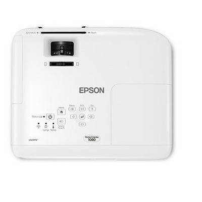 Epson Home Cinema 1080p White 3LCD Projector with Built-in Speaker