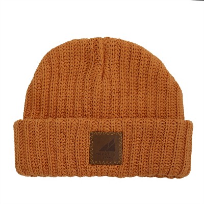 Image of Arctic Gear Infant Cotton Cuff Winter Hat Russet Orange