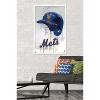 Trends International MLB New York Mets - Drip Helmet 22 Framed Wall Poster Prints - 2 of 4