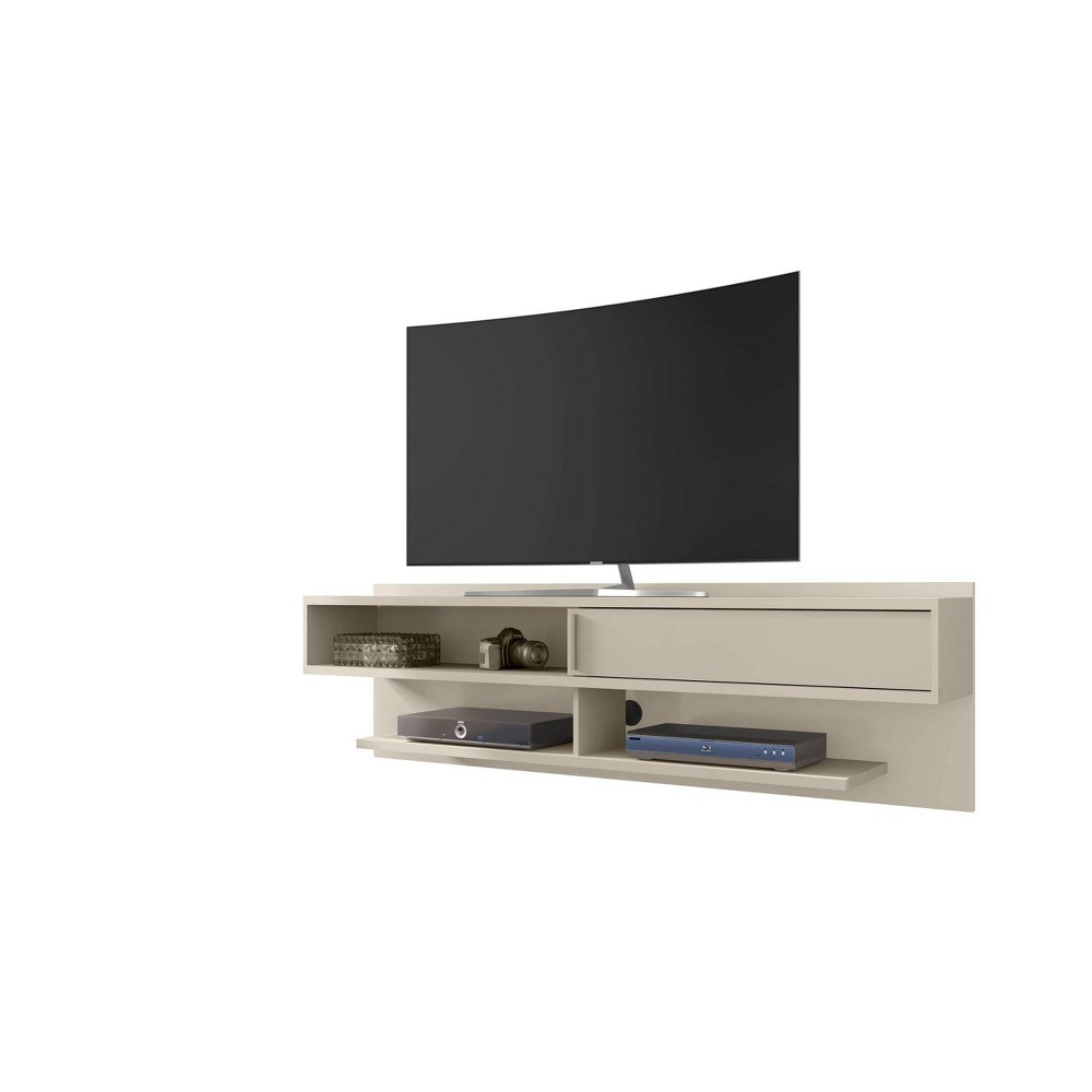 Photos - Mount/Stand Astor Floating TV Stand for TVs up to 60" Off White - Manhattan Comfort
