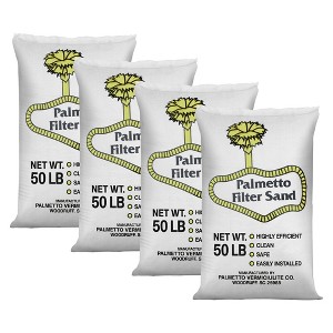 Palmetto Filter Sand for Residential and Commercial Pool Sand Filters for Removing Leaves, Dirt, Dust, and Small Particles - 1 of 4