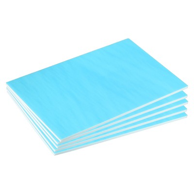 Unique Bargains Polystyrene Core PVC Film Art DIY Presentations Craft Foam Boards 5 Pcs