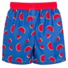 Shark Anchor Watermelon USA American Flag Surfboard Boats Swim Trunks Infant to Toddler - 3 of 4