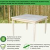 International Concepts Unfinished Square Juvenile Table - 3 of 4