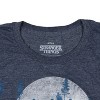 Seven Times Six Stranger Things Shirt Hawkins Upside Down Profile Mens Adult Graphic Print Blue - 3 of 3