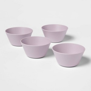 7.9oz 4pk Plastic Mini Bowls - Room Essentials™ - 1 of 3