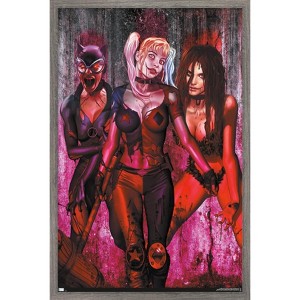 Trends International DC Comics - Harley Quinn - DCeased #1 Variant Framed Wall Poster Prints - 1 of 4