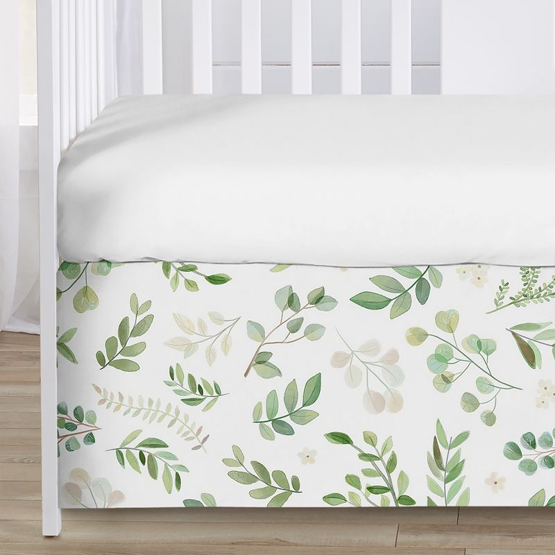Sweet Jojo Designs Boy or Girl Gender Neutral Unisex Baby Crib Bedding Set - Botanical Leaf Collection 4pc, 5 of 8