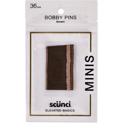 Scunci Elevated Basic Mini Bobby Pins 