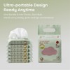 Bc Babycare Cloud Moist Baby Travel Wipes, 6 Pack, On The Go Pocket Size, Ultra Thick, 99% Water, Unscented - 4 of 4
