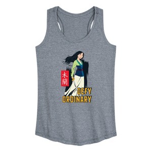 Women's - Disney - Defy Ordinary Graphic Racerback Tank - 1 of 4