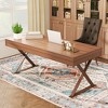 HOMCOM Area Rug, Vintage Machine Washable Rug, Non-Slip Floor Carpet for Living Room, Bedroom, Dining Room, Home Office - 2 of 4