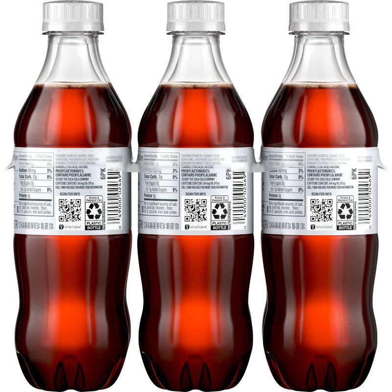 Diet Coke - 6pk/16.9 fl oz Bottles, 5 of 13