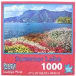 Puzzle Mate Summer Lake 1000 Piece Jigsaw Puzzle