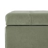 NicBex 50 Inch Storage Ottoman Bench Modern Velvet Bench with Button-tufted Waffle Design for Living Room, Bedroom, Entryway - 4 of 4