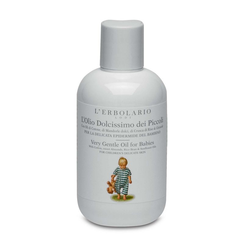 L'Erbolario Very Gentle Oil for Babies - Baby Oil for Massage - 6.7 oz , 1 of 12