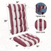Hyleory Outdoor Seat/Back Cushion, Ultra Soft Cushion for Patio Seats - 3 of 4