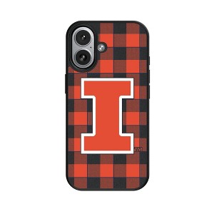 NCAA Big Ten Universities Plaid MagSafe Compatible Cell Phone Case for Apple iPhone 17 Series - 1 of 4
